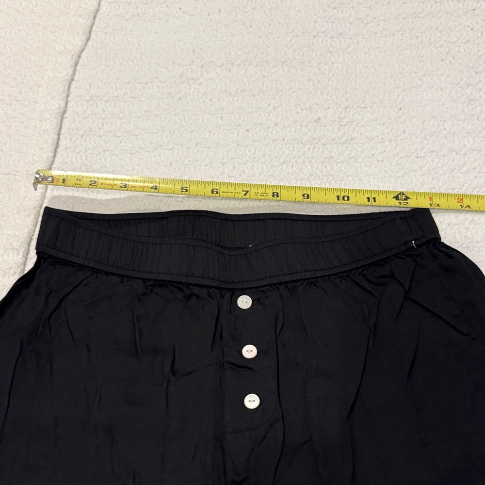 Anthropologie Midnight Black Flare Pants - Picture 9 of 9